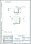 МЧ00.25.00.03 фланец. Рабочий чертеж детали в компасе