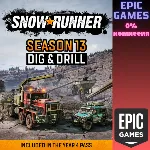 SnowRunner — Season 13: Dig & Drill ПК EPIC GAMES EGS PC ЭПИК ГЕЙМС ЕГС - irongamers.ru
