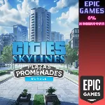 Cities: Skylines — набор Plazas & Promenades ПК
