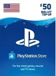 🎁 PSN USA карта пополнения на 50$ USD (USA) 🔥 