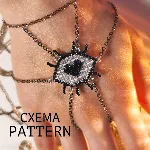 Схема для бисера: Глаз 👁 RU|EN