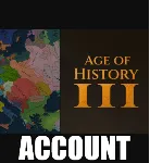 ・AGE OF HISTORY 3 ・STEAM АККАУНТ・