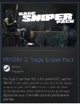 PAYDAY 2: Gage Sniper Pack STEAM GIFT ВСЕ СТРАНЫ
