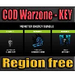 MONSTER ENERGY BUNDLE CLAW+EMBLEM CoD MW3+WARZONE - irongamers.ru