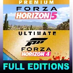 ・FORZA HORIZON 5 PREMIUM + FH4ULT + 400 ИГР・ОНЛАЙН・PC
