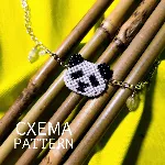 Схема для бисера: Панда 🐼 RU|EN