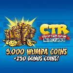Crash Team Racing NitroFueled 5000 250 Mонет Wumpa ПСН - irongamers.ru