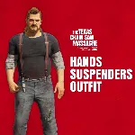 ✅ The Texas Chain Saw Massacre Hands Outfit 1 Suspenders
