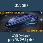 600i Explorer plus BIS 2953 paint - LTI - CCU&acute;d Ship - irongamers.ru