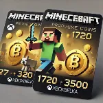 Minecraft Minecoins 330 1720 3500 GLOBAL КЛЮЧ - irongamers.ru