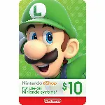 Карта пополнения Nintendo eShop 10$ USA США - irongamers.ru