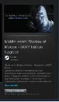 Middle-earth: Shadow of Mordor - GOTY Edition Upgrade