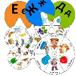Обучающий набор "Вращающиеся буквы" Printable Alphabet