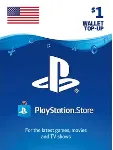 🔥 PlayStation PSN $1 USD Пополнение счета в США Мгнове