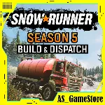 🔵 SnowRunner - Сезон 5 Build & Dispatch / Сноураннер | PS4/PS5 Турция Украина