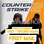 CS 2❤ ️ЧАСОВ 1500-10000Ч🌎 Почта✉ ️ВОЗМОЖЕН ПРАЙМ🎁 