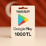 ТУРЦИЯ🪁 ГУГЛ ПЛЕЙ 1000 TL🪁 Подарочная карта код оплаты