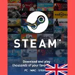 СТИМ UK 20 GBP КАРТА ПОПОЛНЕНИЯ ВЕЛИКОБРИТАНИЯ КОД