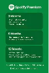 Spotify Premium 1/3/6/12 Individual | NUM| RU+ GLOBAL Charge ACC  FULLY DATE