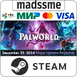 Palworld * RU/KZ/СНГ/TR/AR * STEAM АВТОДОСТАВКА - irongamers.ru