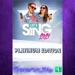 ☀ ️Let’s Sing 2021 Platinum Edition XBOX