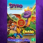 ☀ ️Spyro + Crash Remastered Game Bundle XBOX