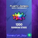 ☀ ️Plants vs. Zombies Battle for Neighborville – 1000 +200 Bonus Rainbow Stars XBOX DL