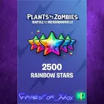 ☀ ️Plants vs. Zombies Battle for Neighborville – 2000 +500 Bonus Rainbow Stars XBOX DL