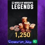 World of Warships Legends - 1,250 Doubloons XBOX DLC - irongamers.ru