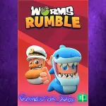☀ ️Worms Rumble - Captain & Shark Double Pack XBOX DLC