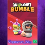 ☀ ️Worms Rumble - Spaceworm and Alien Double Pack XBOX DLC