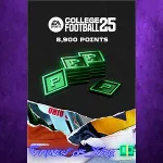 ☀ ️EA SPORTS College Football 25 - 8900 College Football Points XBOX DLC