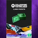 ☀ ️EA SPORTS College Football 25 - 1050 College Football Points XBOX DLC