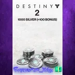 1000 +100 Bonus Destiny 2 Silver (PC) WIND DLC - irongamers.ru