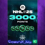 ☀ ️NHL 25 - NHL POINTS 2500 +500 Bonus XBOX DLC