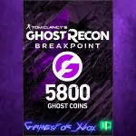 ☀ ️Ghost Recon Breakpoint 4800 +1000 Ghost Coins XBOX DLC