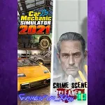 ☀ ️Crime Scene Cleaner & Car Mechanic Simulator 2021 XBOX