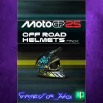 ☀ ️MotoGP25 - Off Road Helmets Pack - Xbox One XBOX DLC