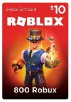 Roblox Gift Card 10 $ USD 800 Robux Key ВСЕ СТРАНЫ - irongamers.ru