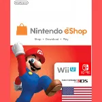 NINTENDO USA 20 USD Код СОЕДИНЁННЫЕ ШТАТЫ АМЕРИКИ