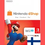 NINTENDO FI 25 EUR КАРТА ПОПОЛНЕНИЯ ФИНЛЯНДИЯ КОД