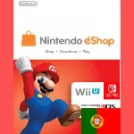 NINTENDO PT 15 EUR КАРТА ПОПОЛНЕНИЯ ПОРТУГАЛИЯ КОД