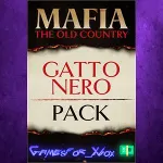 ☀ ️Mafia The Old Country - Gatto Nero Pack XBOX DLC