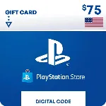 PlayStation Network Card PSN 75 USD (USA) КЛЮЧ🔑 Playst