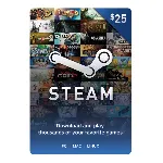 ⭐25$ USD Steam Wallet Card (US) Подарочная карта