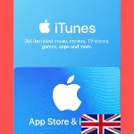 APPLE APP STORE & ITUNES UK 2 GBP ПОДАРОЧНАЯ КАРТА ВЕЛИКОБРИТАНИЯ