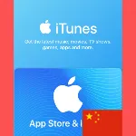 ITUNES CN 20 CNY КАРТА ПОПОЛНЕНИЯ КИТАЙ КОД АВТО