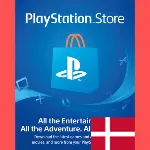 PLAYSTATION ПСН DK 100 DKK КАРТА ПОПОЛНЕНИЯ ДАНИЯ