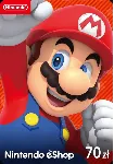 Nintendo eShop Card 70zl