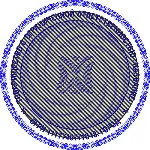 Шаблон печати, защита текстура, два скрытых изображения